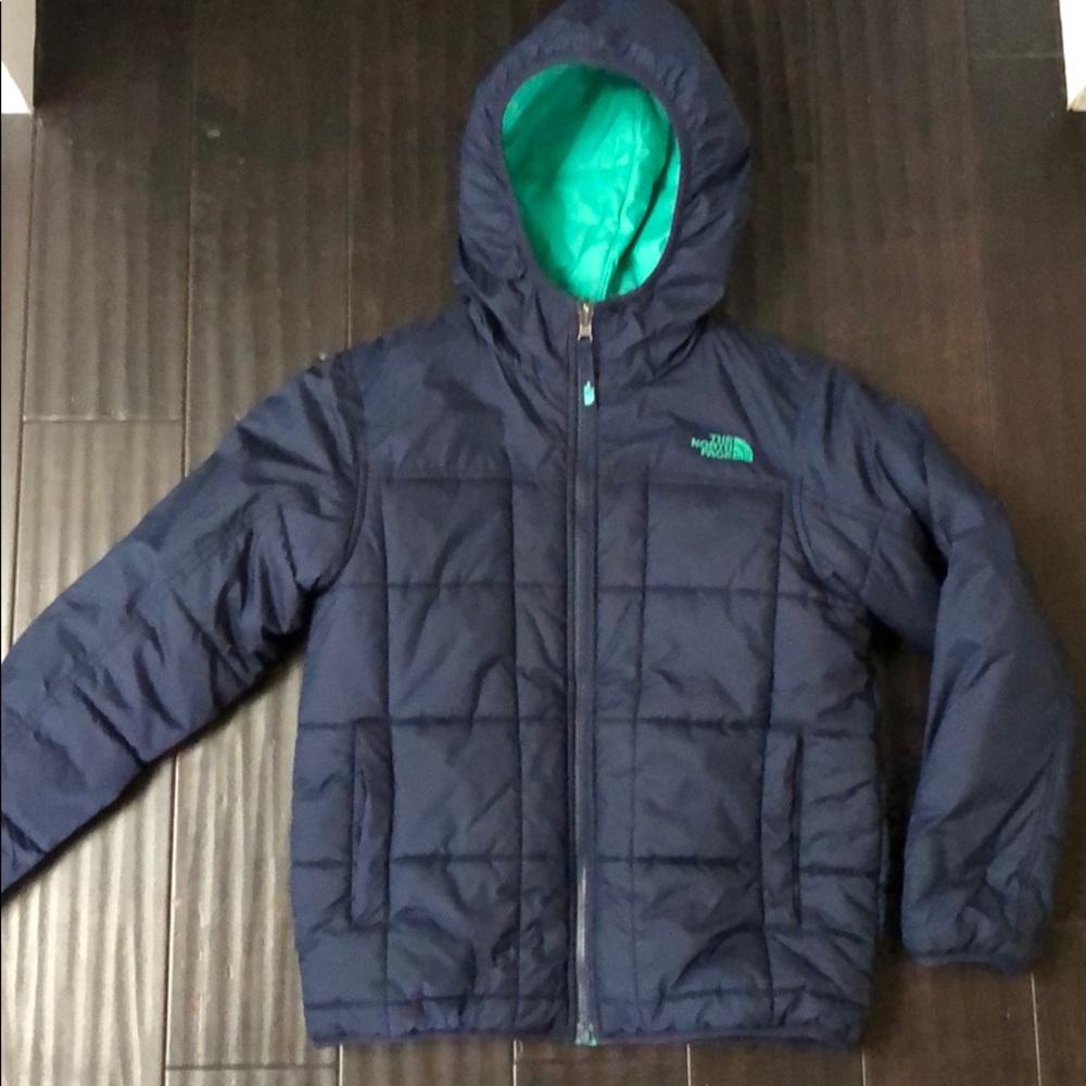 North Face kids down puffer coat.